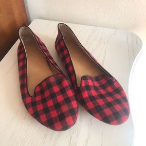 J. Crew Buffalo Plaid Loafer